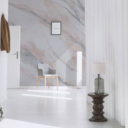 Wall Art Clarity Silver - mural księżycowy