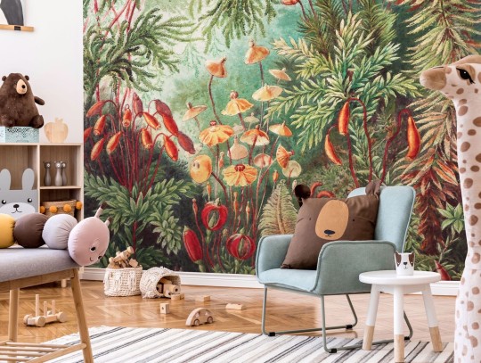 Wall Art Fairytale Vivid - mural las