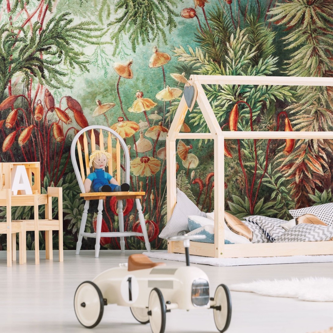 Wall Art Fairytale Vivid - mural las