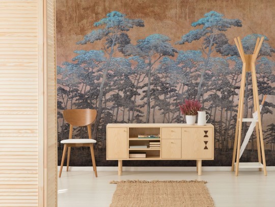 Wall Art Secret Forest - mural las