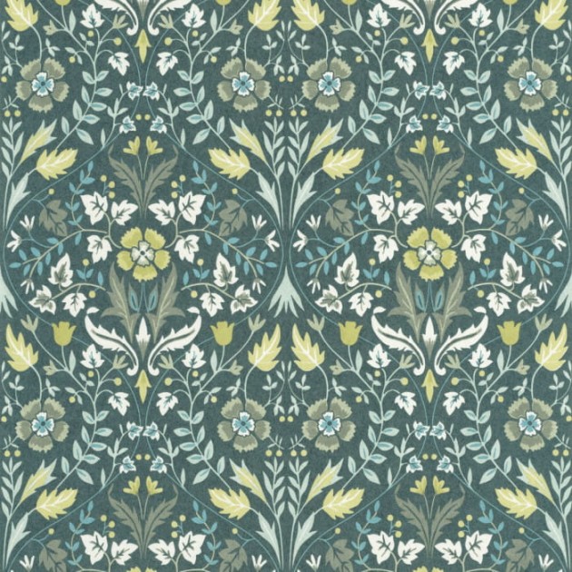 Tapeta Casadeco Arts & Crafts 86337401 Archibald - tapeta vintage