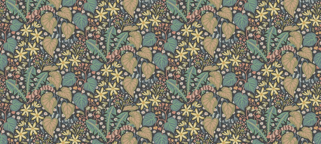 Tapeta Boras Tapeter Swedish Designer 2094 Hannas tapeter Zingkorre - tapeta botaniczna