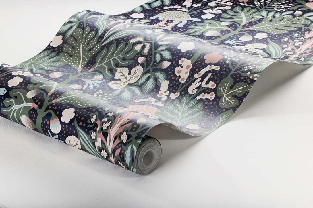 Tapeta Boras Tapeter Swedish Designer 2090 Hannas tapeter Turgräs - tapeta botaniczna