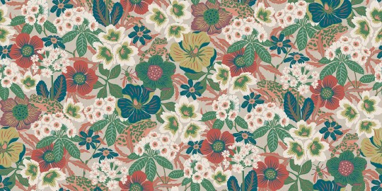 Tapeta Boras Tapeter Swedish Designer 2086 Hannas tapeter Kvackstepp - tapeta botaniczna