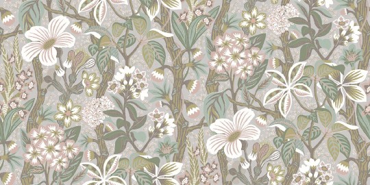 Tapeta Boras Tapeter Swedish Designer 2080 Hannas tapeter Friviva - tapeta kwiaty