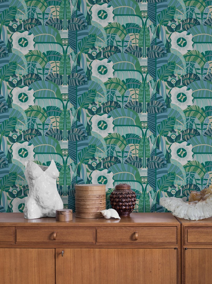 Tapeta Boras Tapeter Swedish Designer 2069 Petras tapeter Hypnotic Safari - tapeta abstrakcyjna