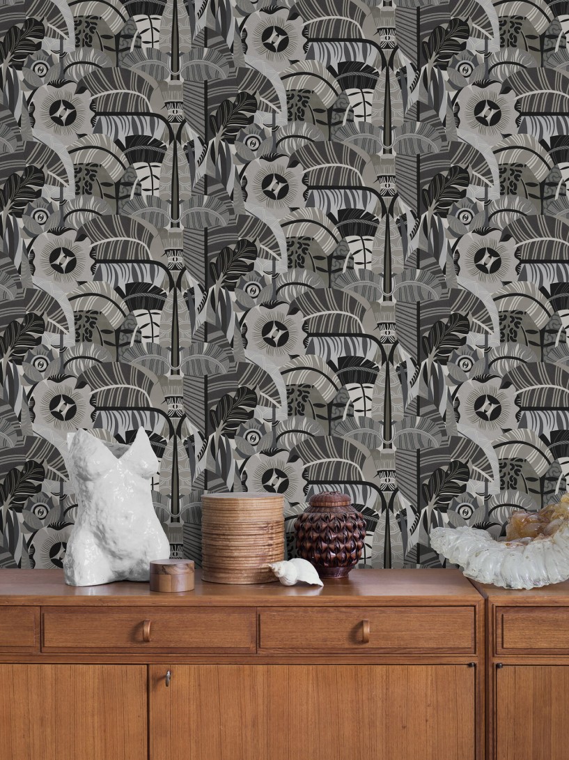 Tapeta Boras Tapeter Swedish Designer 2068 Petras tapeter Hypnotic Safari - tapeta abstrakcyjna