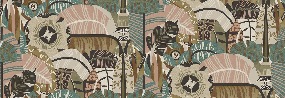 Tapeta Boras Tapeter Swedish Designer 2067 Petras tapeter Hypnotic Safari - tapeta abstrakcyjna