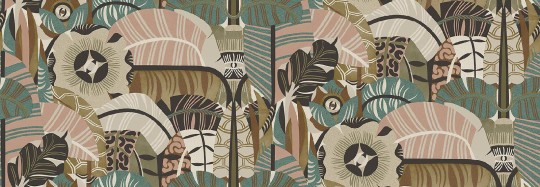 Tapeta Boras Tapeter Swedish Designer 2067 Petras tapeter Hypnotic Safari - tapeta abstrakcyjna