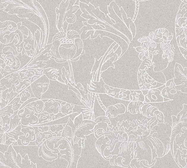 Tapeta Boras Tapeter Swedish Designer 2066 Petras tapeter Floral Dream - tapeta kwiaty