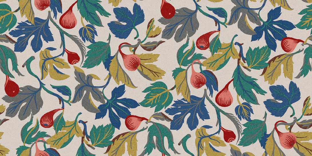 Tapeta Boras Tapeter Swedish Designer 2061 Petras tapeter Figs - tapeta figi