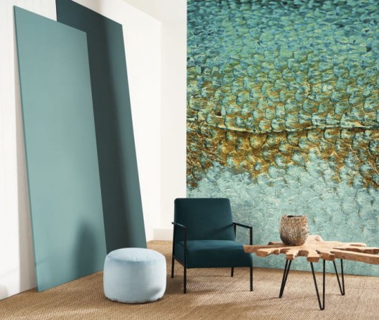 Casadeco Leathers Scales_L 87217122 - mural rybie łuski