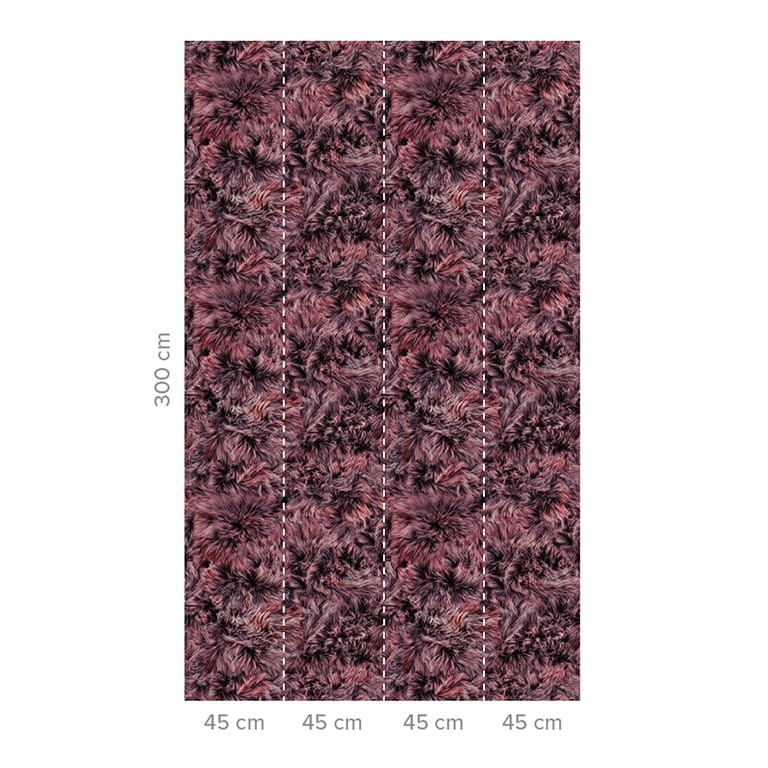 Tapeta Wall & Deco Diesel ED_DSFF2103 Freaky Fur - tapeta futro