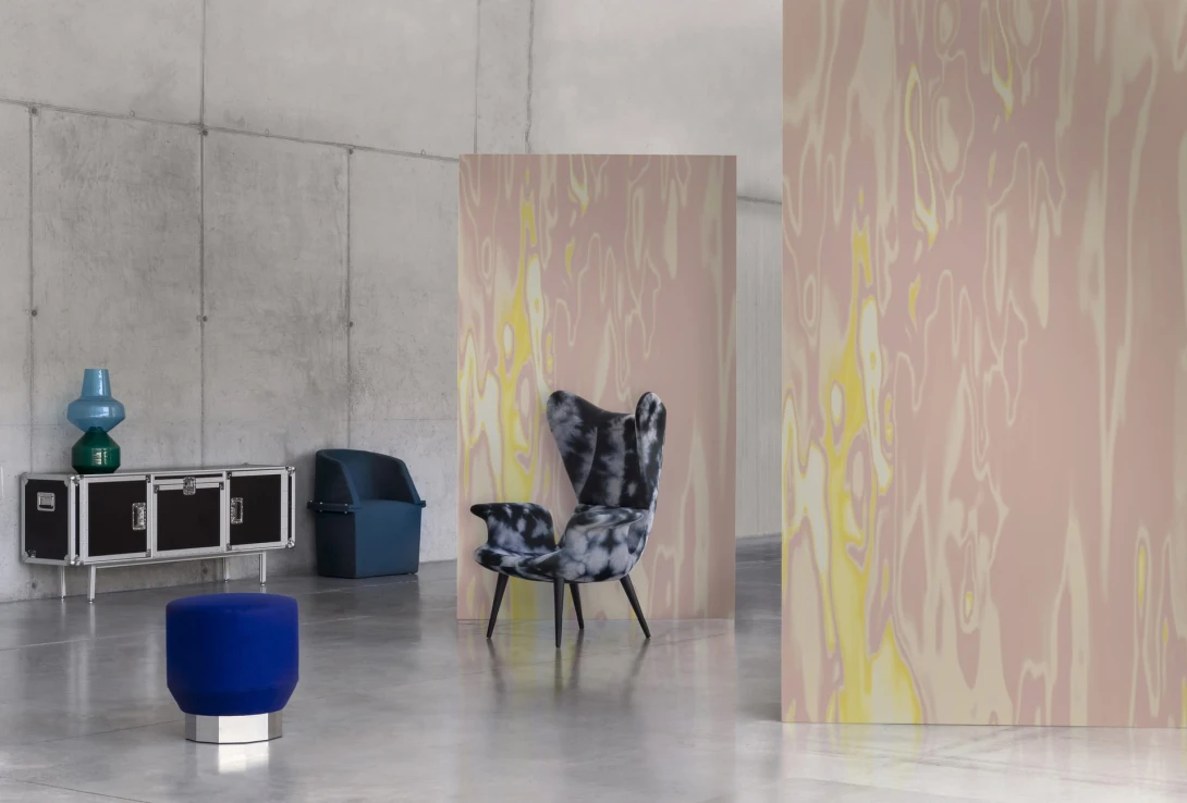 Tapeta Wall & Deco Diesel ED_DSWG2102 Wild Gradient - tapeta abstrakcyjna