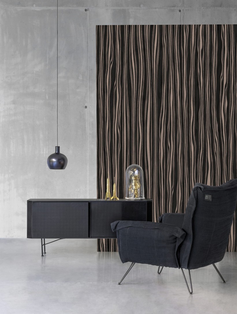 Tapeta Wall & Deco Diesel ED_DSDS2102 Dizzy Stripes - tapeta linie