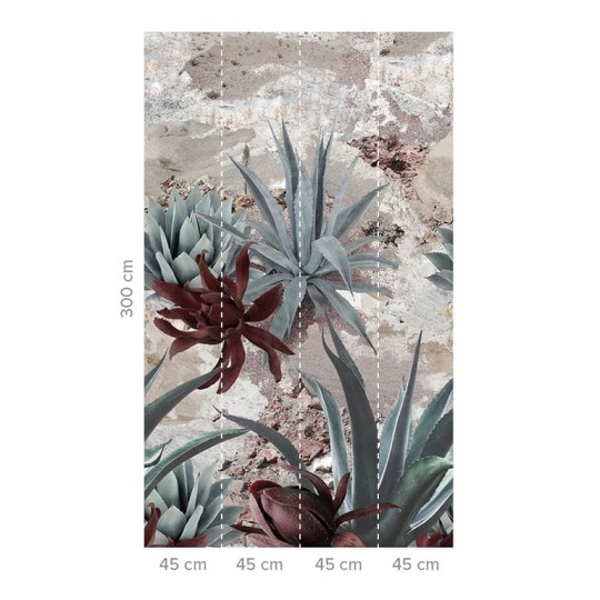 Tapeta Wall & Deco Diesel ED_DSDF2101 Desert Flower - tapeta kwiaty pustyni