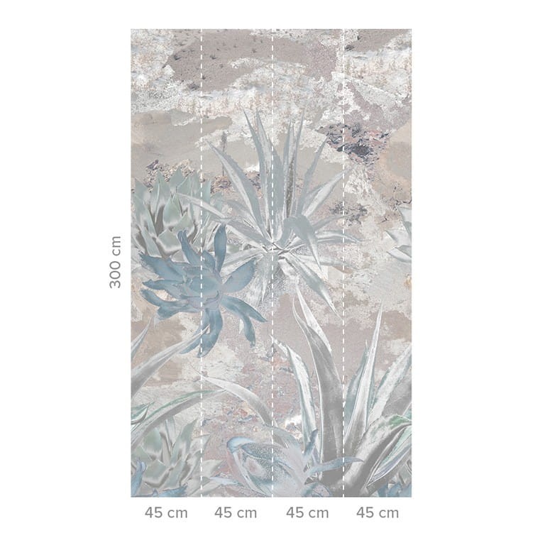 Tapeta Wall & Deco Diesel ED_DSDF2103 Desert Flower - tapeta kwiaty pustyni