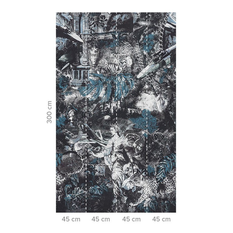 Tapeta Wall & Deco Diesel ED_DSNO2103 Natural Orgy - tapeta chaos