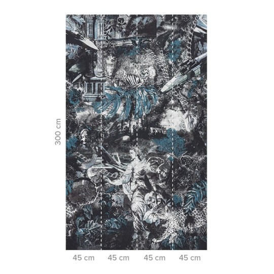 Tapeta Wall & Deco Diesel ED_DSNO2103 Natural Orgy - tapeta chaos