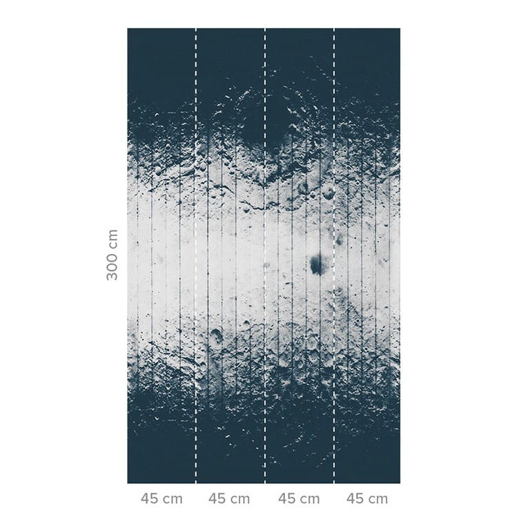 Tapeta Wall & Deco Diesel ED_DSLU2101 Lunar - tapeta księżycowa