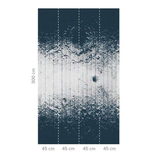 Tapeta Wall & Deco Diesel ED_DSLU2101 Lunar - tapeta księżycowa