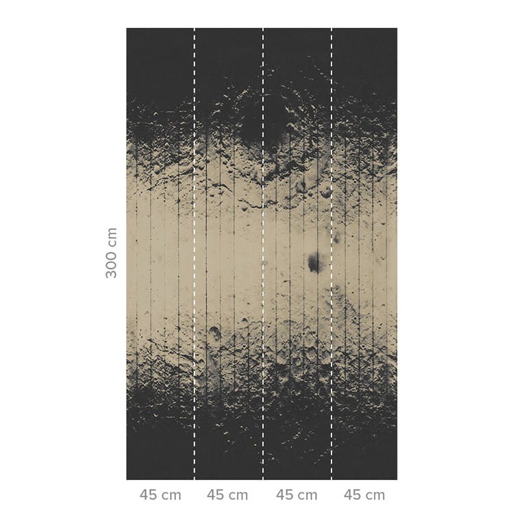 Tapeta Wall & Deco Diesel ED_DSLU2102 Lunar - tapeta księżycowa