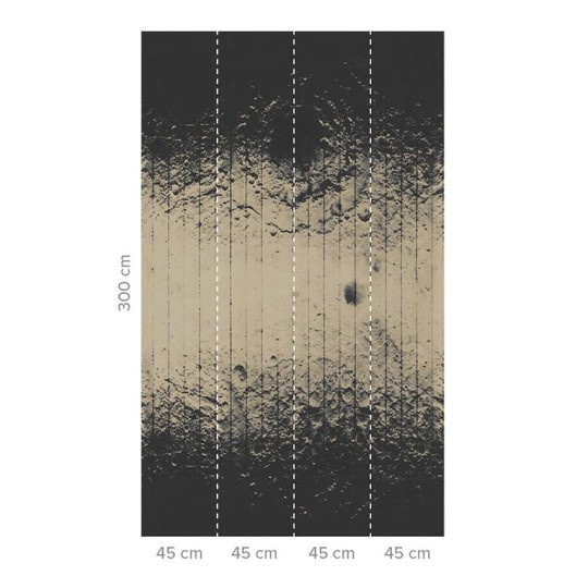 Tapeta Wall & Deco Diesel ED_DSLU2102 Lunar - tapeta księżycowa