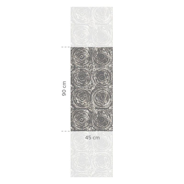 Tapeta Wall & Deco Elements TSBM049 Black Mama TS - tapeta ornamenty