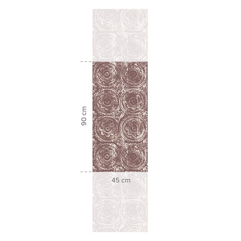 Tapeta Wall & Deco Elements TSBM051 Black Mama TS - tapeta ornamenty