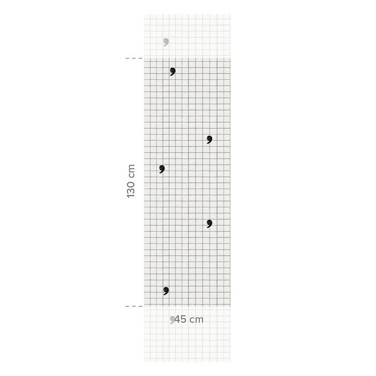 Tapeta Wall & Deco Elements TSLH088 Live Here TS - tapeta przecinki