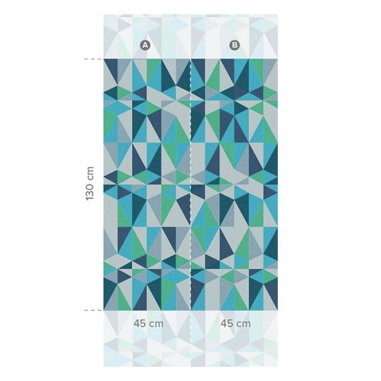 Tapeta Wall & Deco Elements TSMM066 Mamma Mia TS - tapeta geometryczna