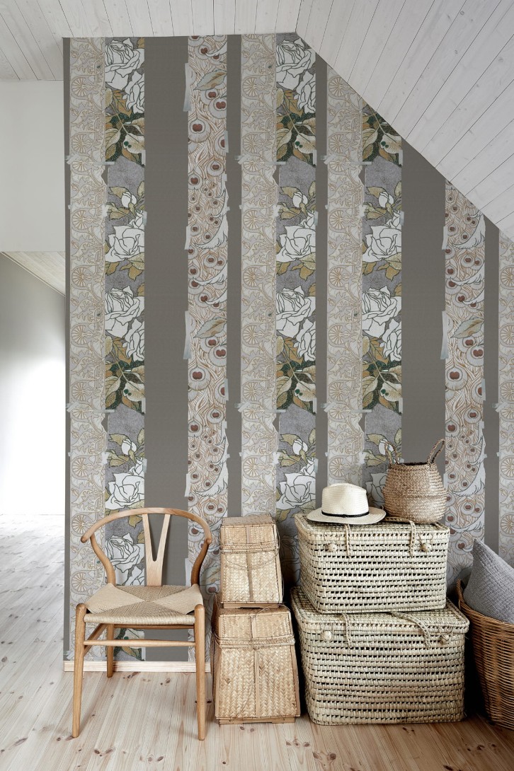 Tapeta Wall & Deco Elements TSPK072 Peacock TS - tapeta kwiaty