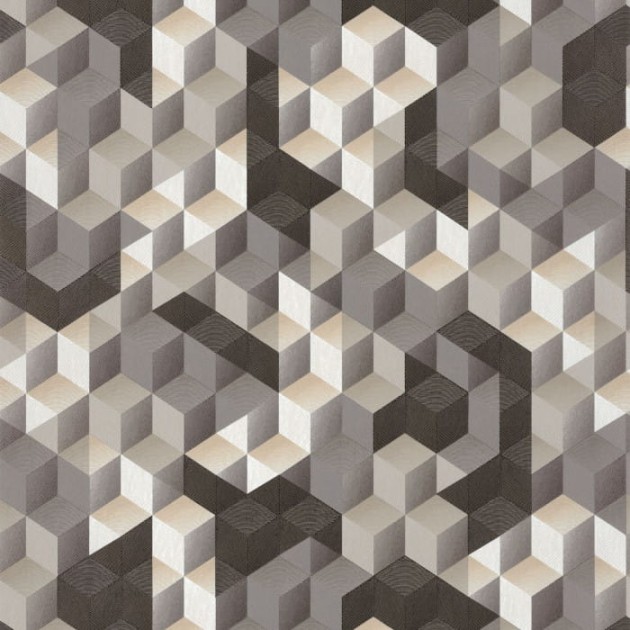 Tapeta Casadeco Perception 86489509 Tetrimino - tapeta sześciany