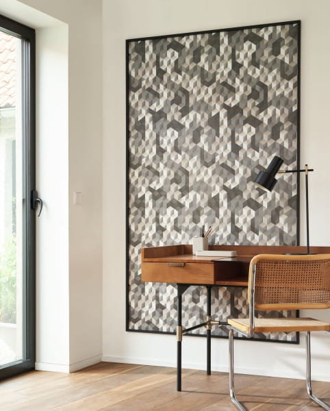 Tapeta Casadeco Perception 86486506 Tetrimino - tapeta sześciany
