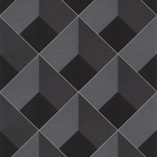Tapeta Casadeco Perception 86519530 Losange - tapeta diament