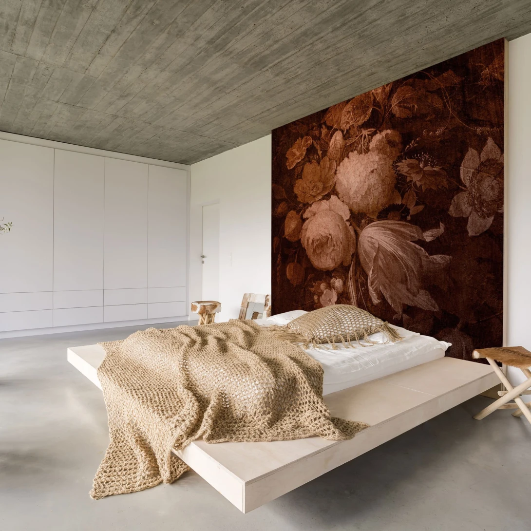 Wall Art Originals Boudoir Ugre - mural kwiaty