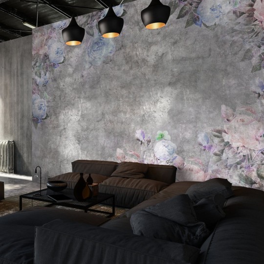 Wall Art Originals Stone Garden - mural kwiaty