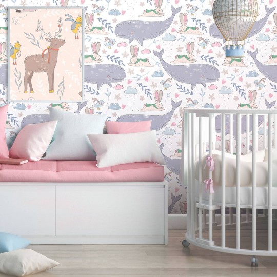 Wall Art Originals Sea Life - mural zwierzątka