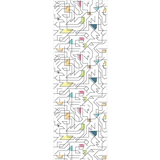 Wall Art Originals Vision Abstract - mural geometryczny