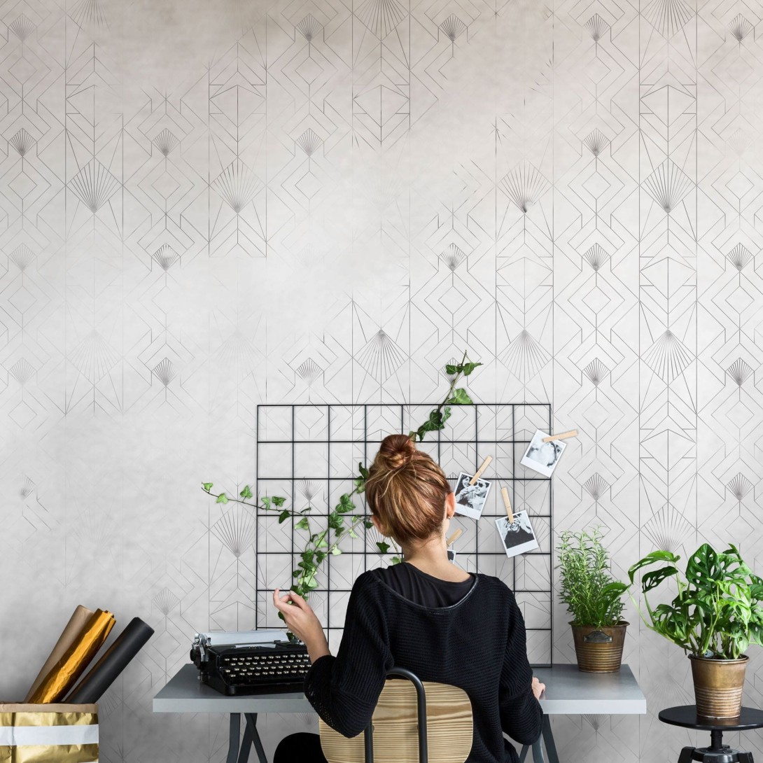 Wall Art Originals Raw Ombre - mural geometryczny