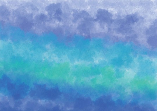Tapeta Wall Art Ombre Watercolor Ombre Blue - tapeta ombre