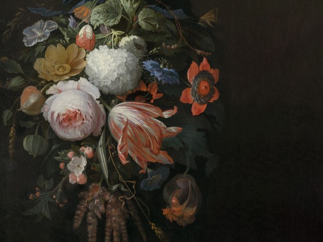 Wall Art Originals Boudoir - mural kwiaty