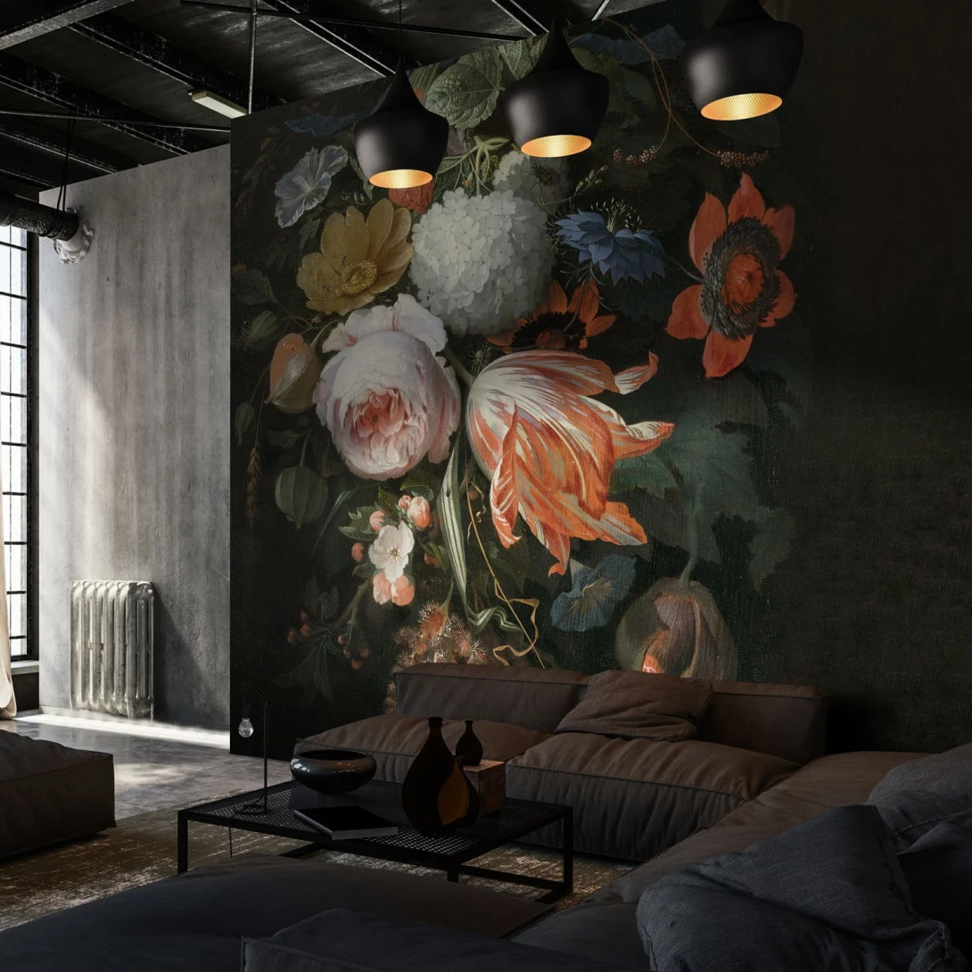 Wall Art Originals Boudoir - mural kwiaty