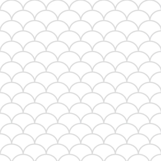 Wall Art Originals Fishscale szara fuga - mural geometryczny