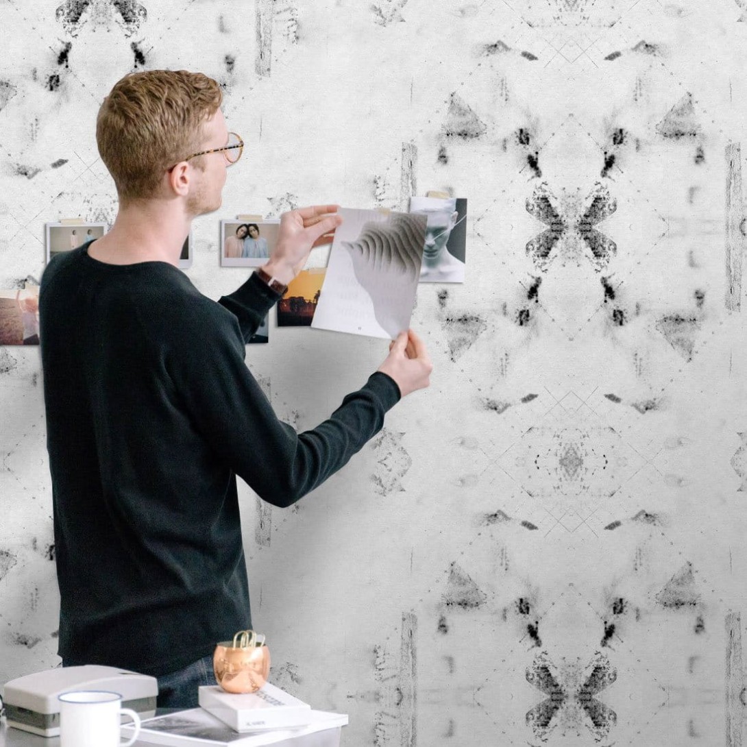 Wall Art Originals Rorschach - mural abstrakcyjny