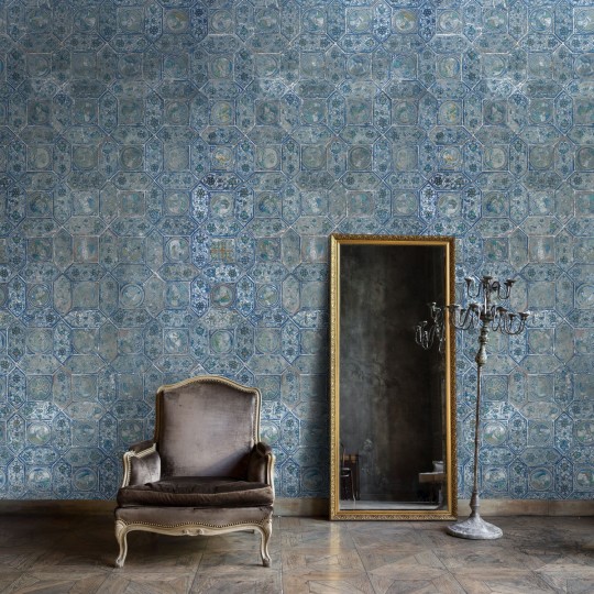 Wall Art Originals Antique Blue - mural zdobienia