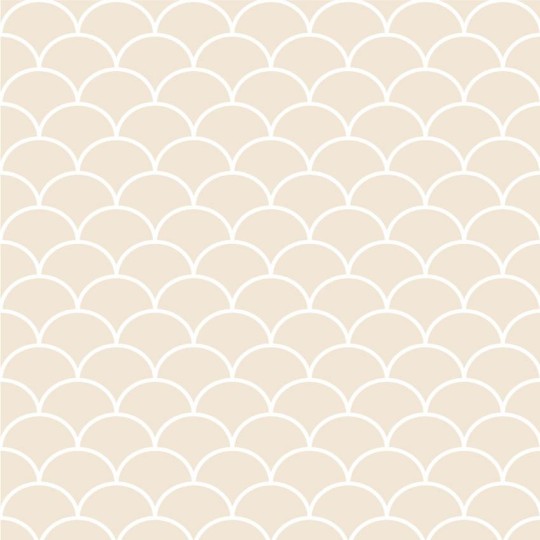 Tapeta Wall Art Classic Fishscale pergamin - tapeta geometryczna