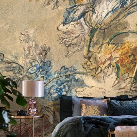 Tapeta Wall Art Nature Honey Classic Flower - tapeta kwiaty