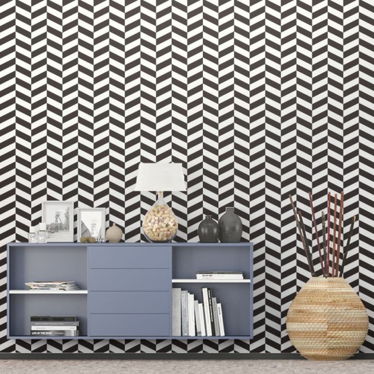 Wall Art Originals Scandi Chic - mural jodełka