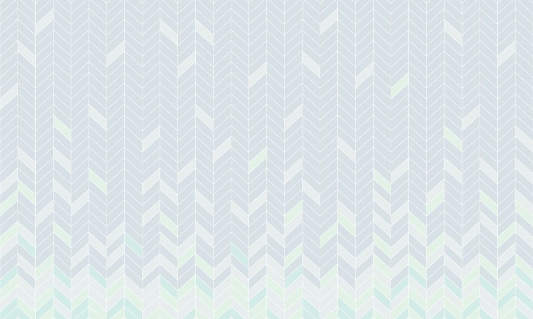 Tapeta Wall Art Geometric Simplicity miętowo-szary - tapeta jodełka